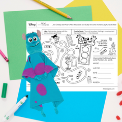 Disney Monsters, Inc. Sulley Lovey
