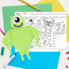 Disney Monsters, Inc. Mike Wazowski Lovey