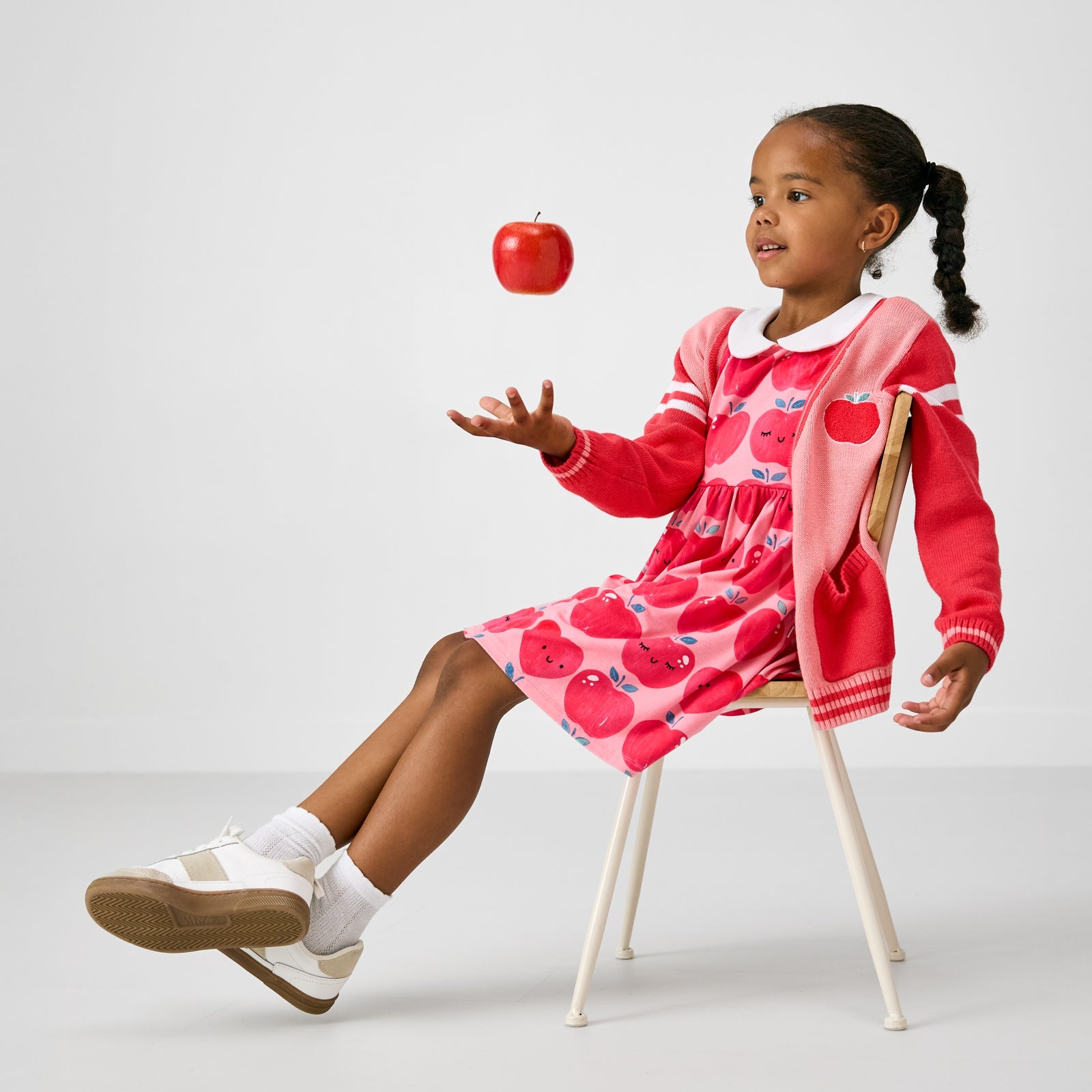 Sweet Orchard Collar Skater Dress