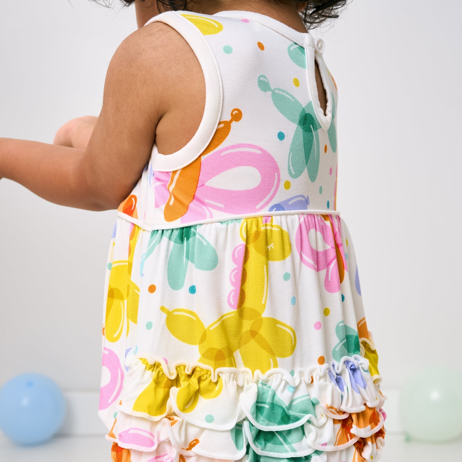 Balloon Bash Bubble Romper