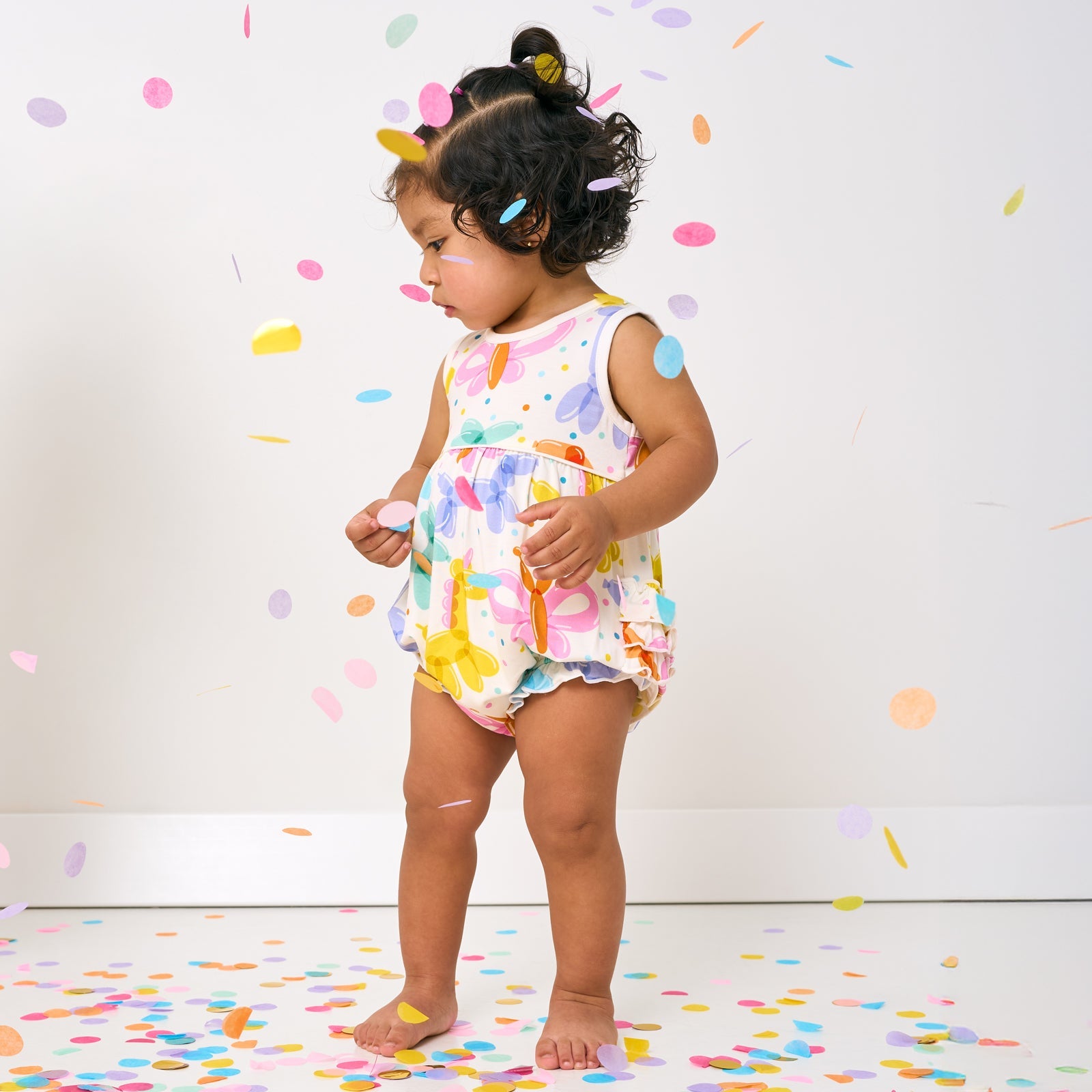 Balloon Bash Bubble Romper