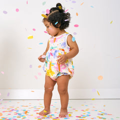 Balloon Bash Bubble Romper