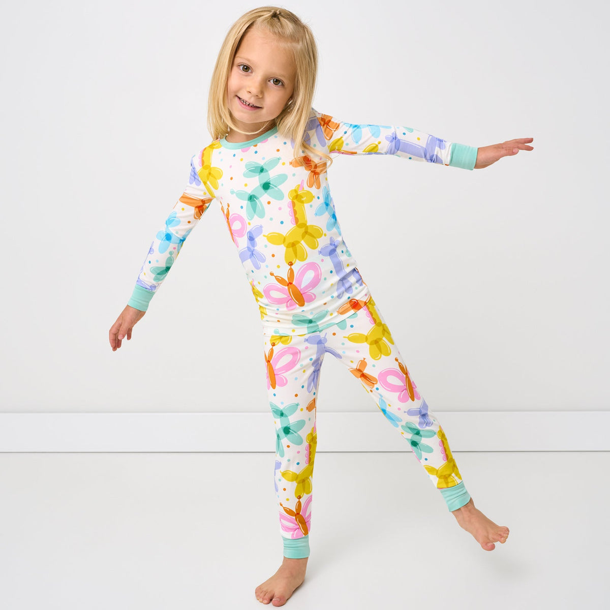 Balloon Bash Two-Piece Pajama Set