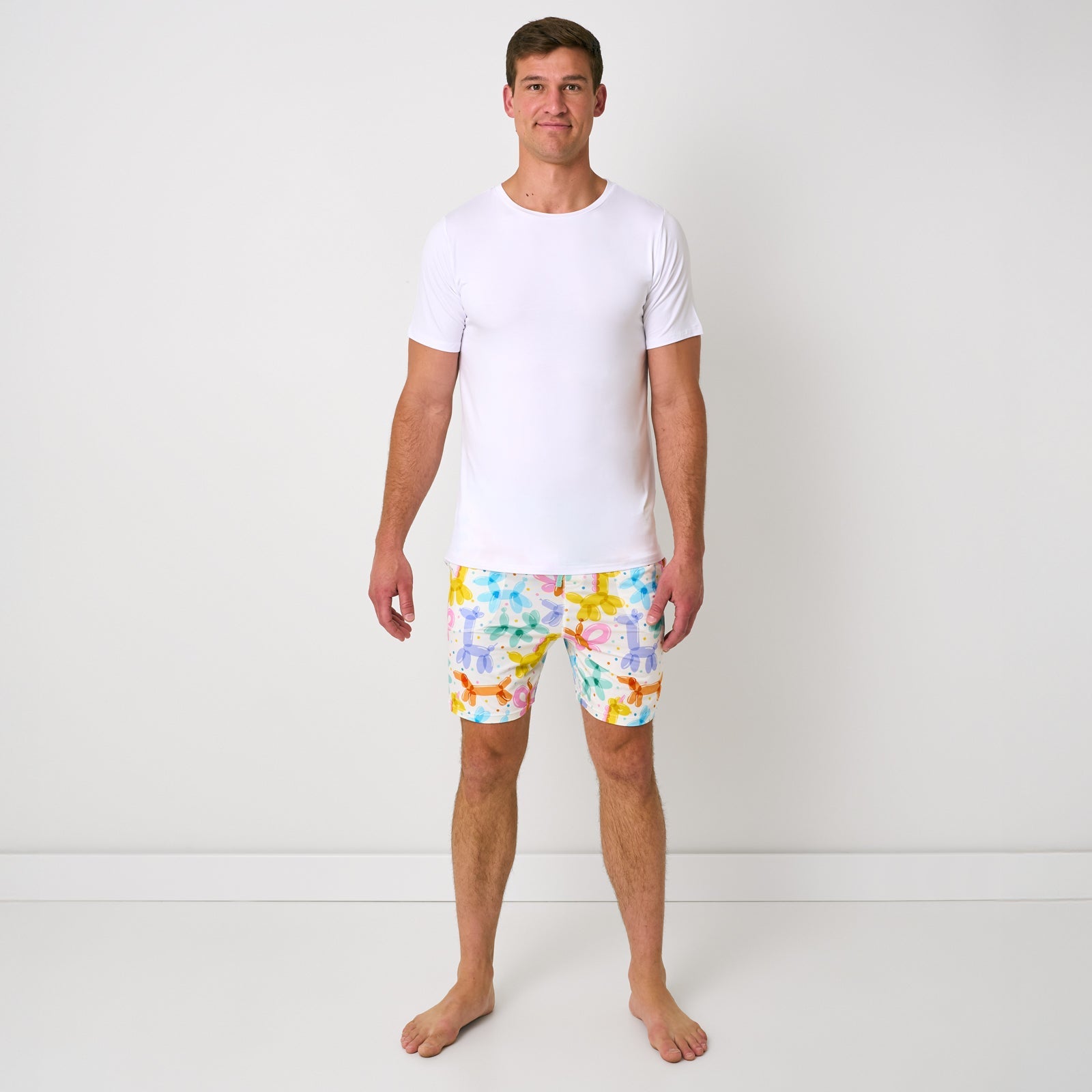 Balloon Bash Men's Pajama Shorts