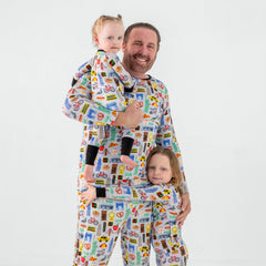 The Big Apple Men's Long Sleeve Pajama Top