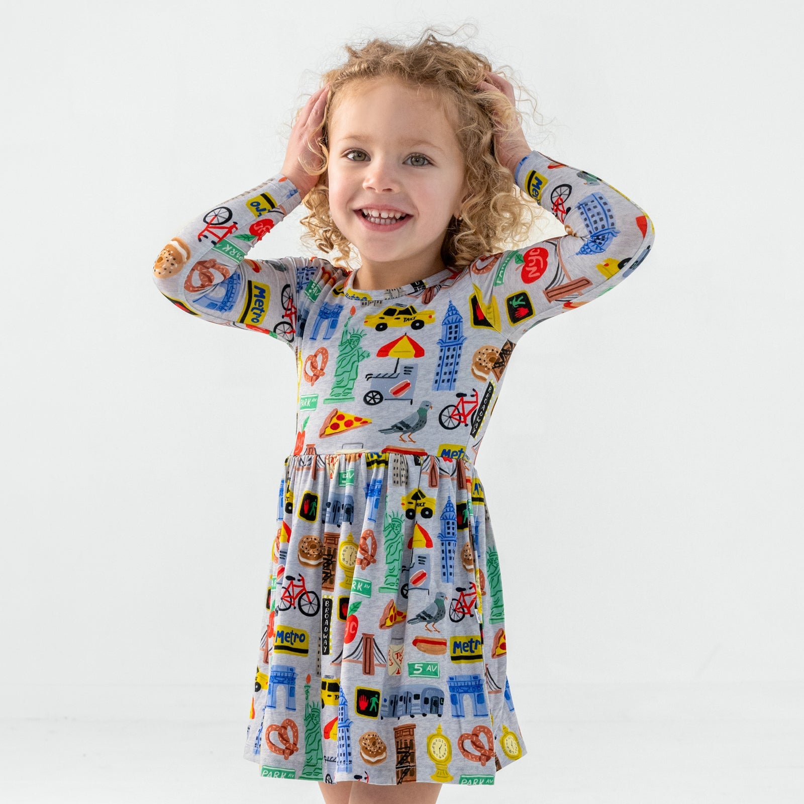 The Big Apple Skater Dress with Bodysuit