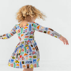 The Big Apple Skater Dress with Bodysuit