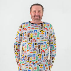 The Big Apple Men's Long Sleeve Pajama Top