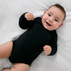 Black Long Sleeve Bodysuit
