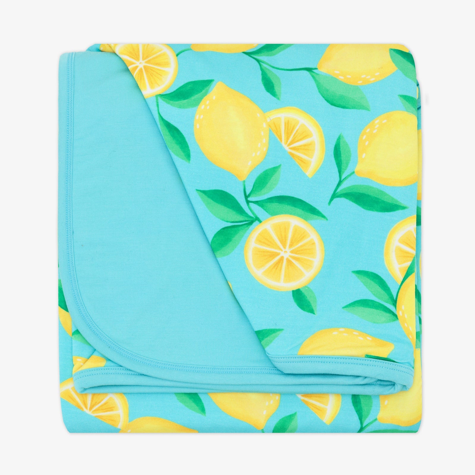 Blue Sunny Citrus Large Cloud Blanket®
