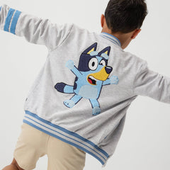 Bluey Gray Bomber Jacket