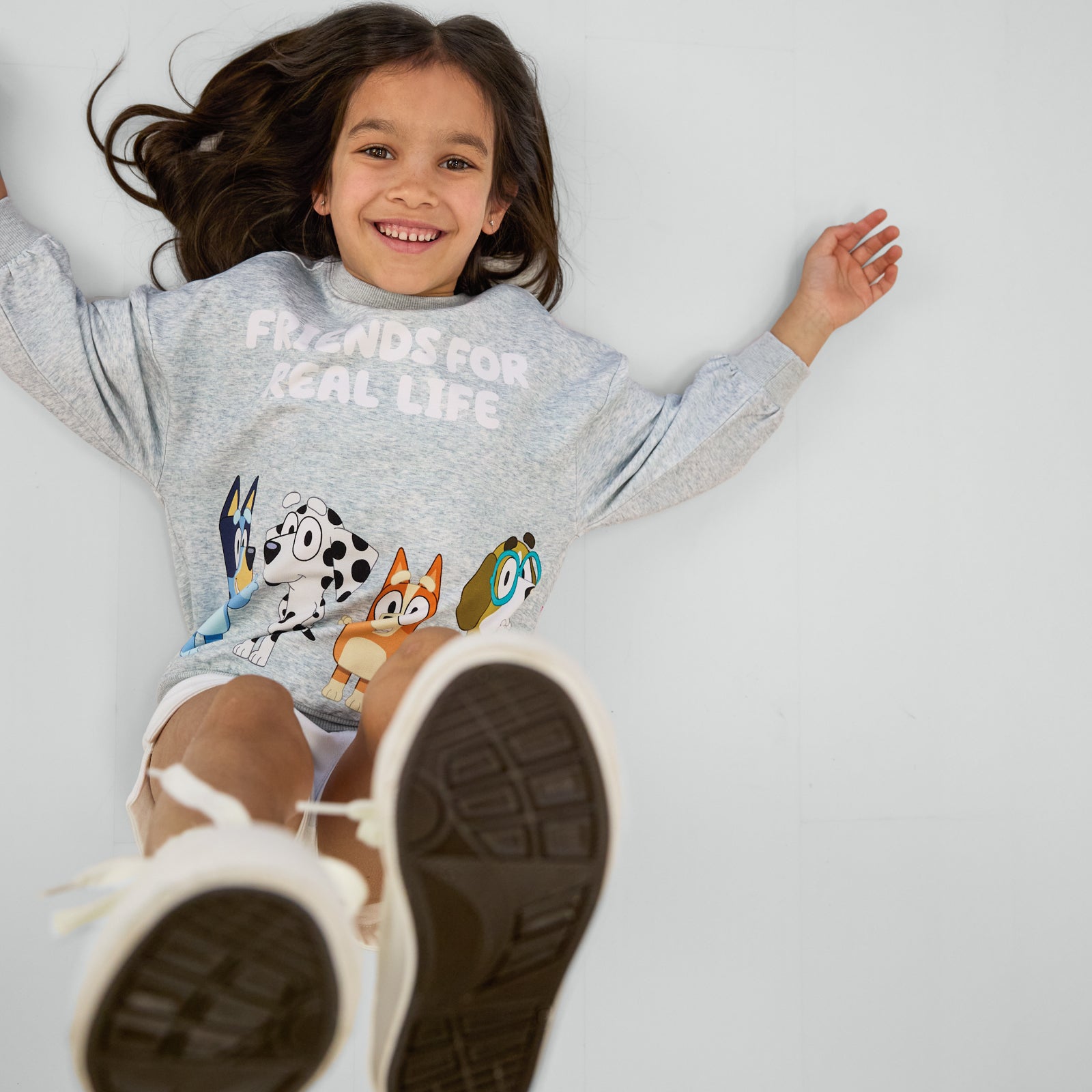 Bluey & Friends Drop Shoulder Crewneck