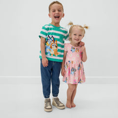 Bluey & Bingo Relaxed Pocket Tee