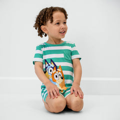 Bluey & Bingo Pocket Shorty Romper