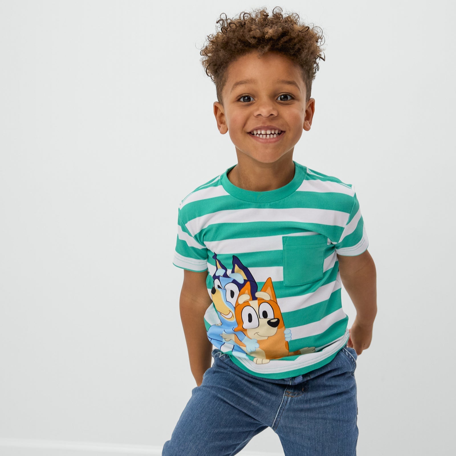 Bluey & Bingo Relaxed Pocket Tee