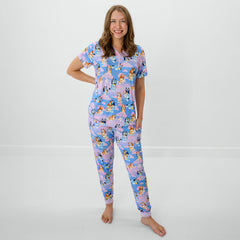 Bluey Purple Sleepytime Women's Pajama Pants