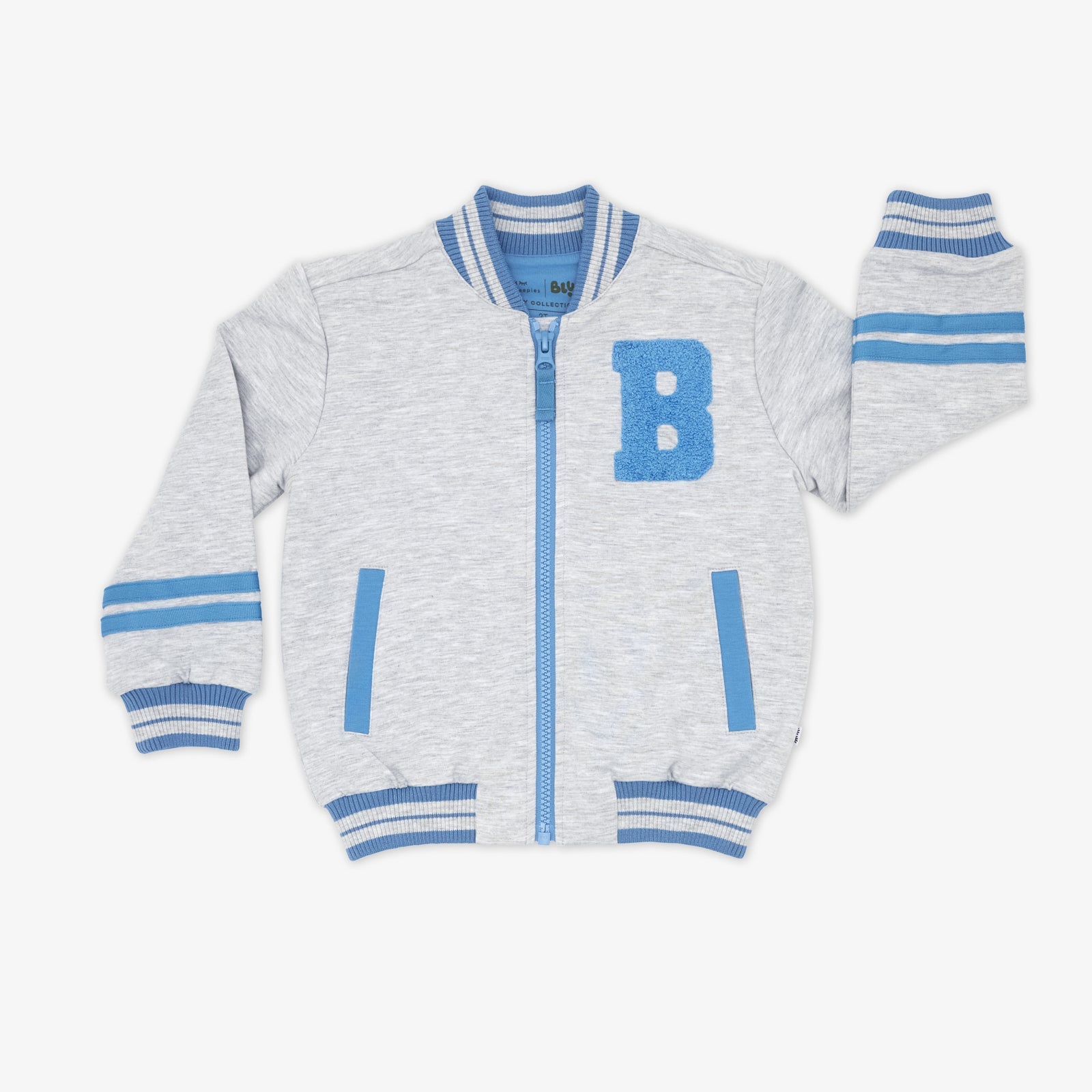 Bluey Gray Bomber Jacket
