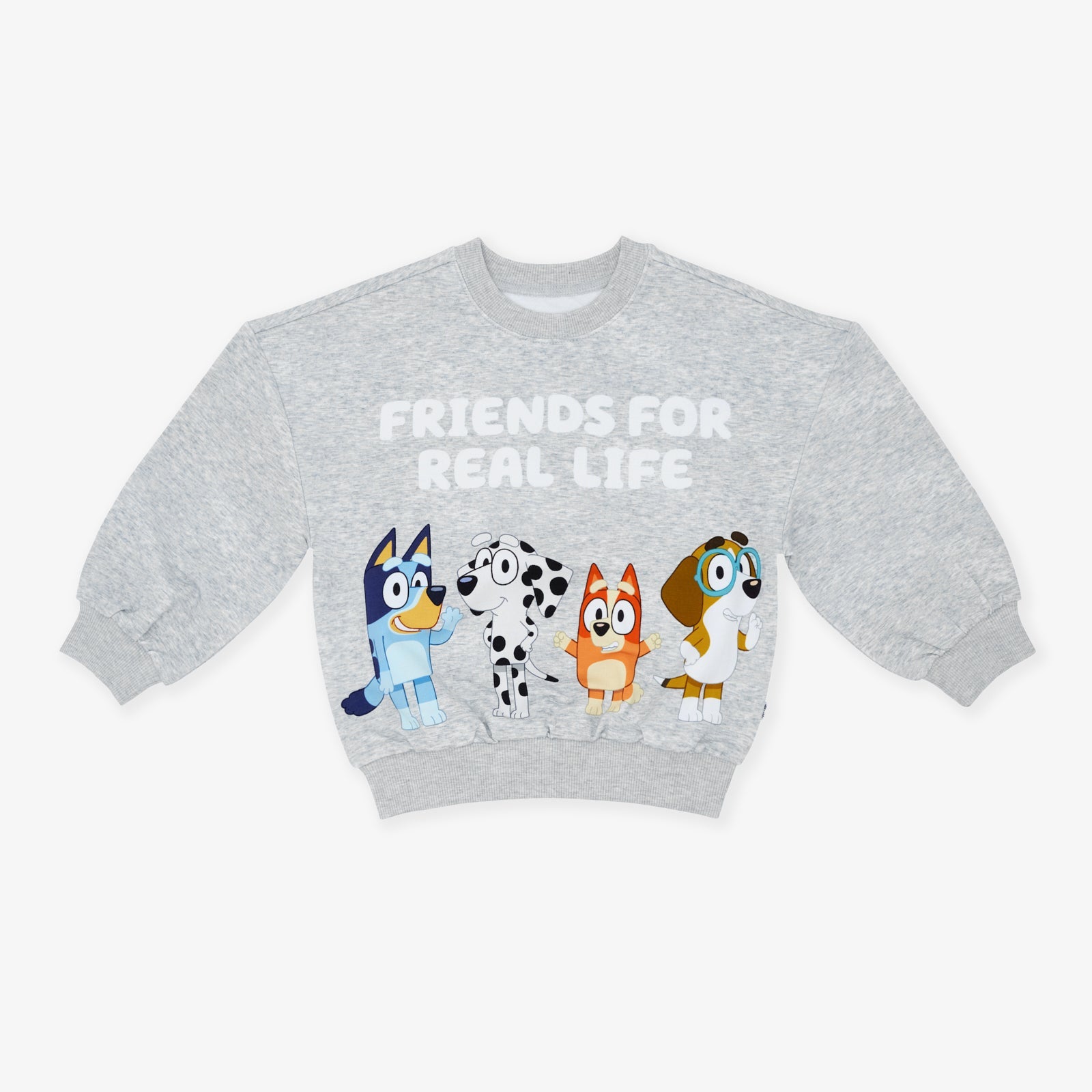 Bluey & Friends Drop Shoulder Crewneck