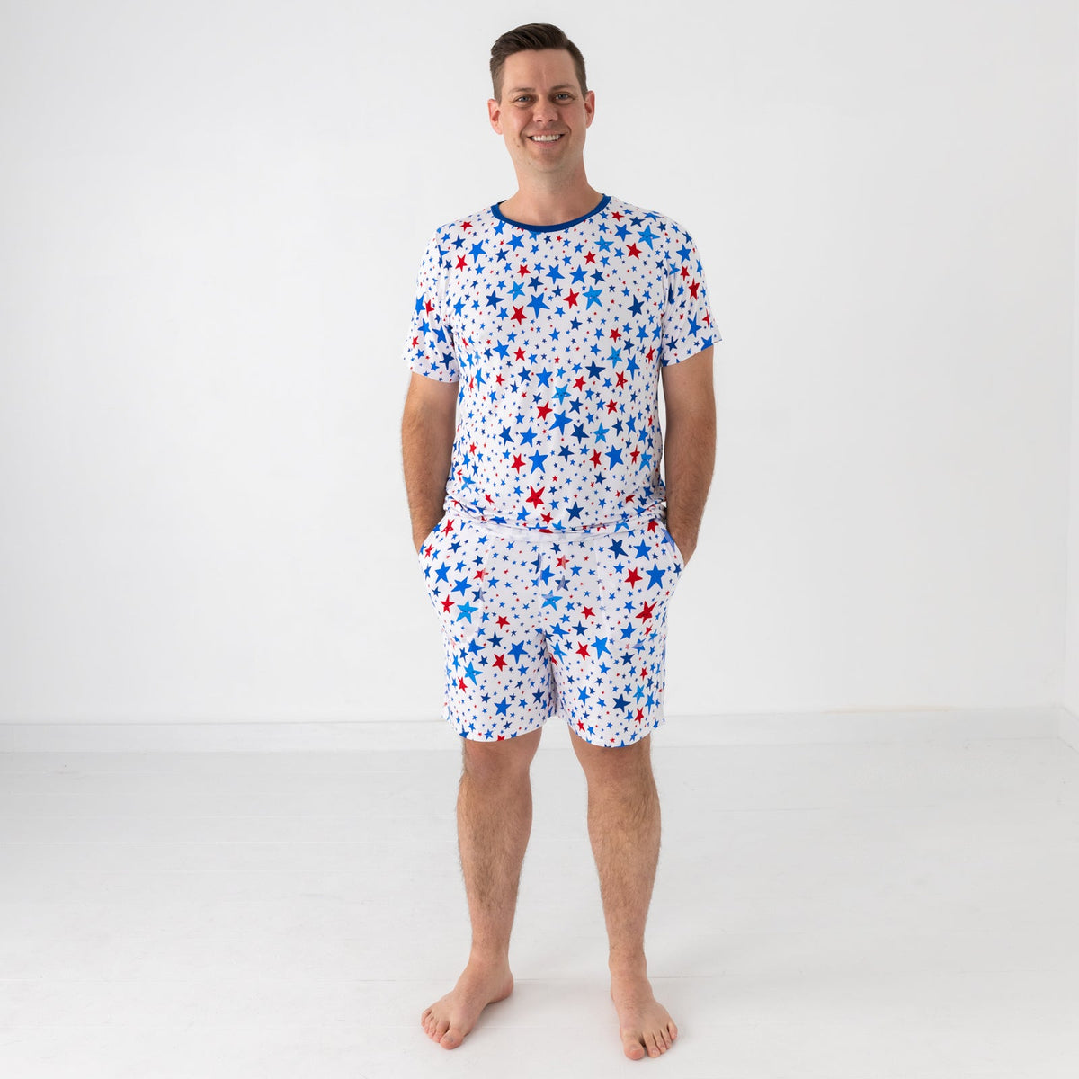 Bright Stars Men's Pajama Shorts