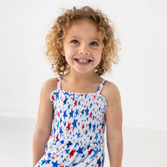 Bright Stars Smocked Dress