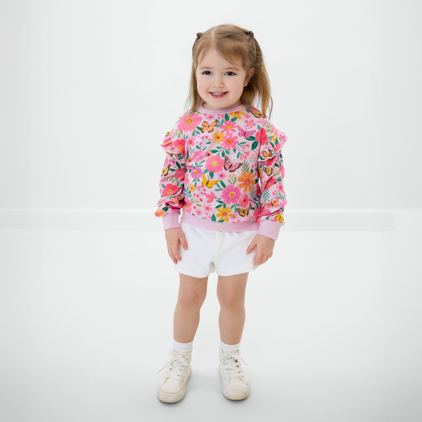 Butterfly Blooms Flutter Crewneck