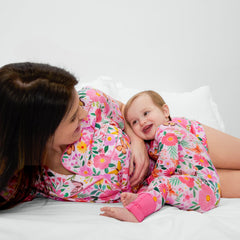 Butterfly Blooms Women's Short Sleeve & Shorts Pajama Set
