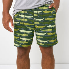 Crocodiles Men's Pajama Shorts