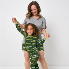 Crocodiles Women's Pajama Shorts