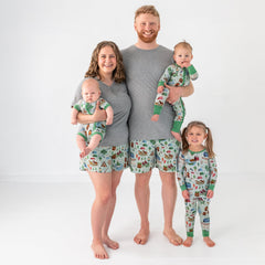 Green Camp Sleepies Women's Pajama Shorts