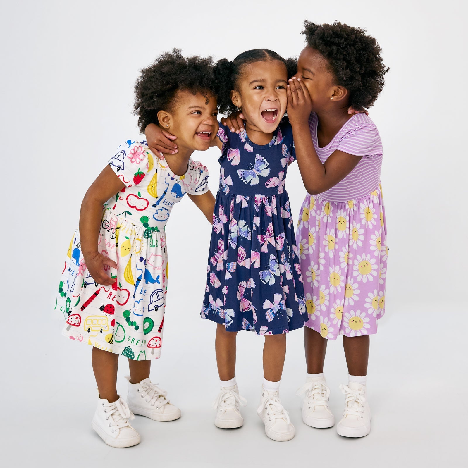 Royal Butterflies Flutter Twirl Dress