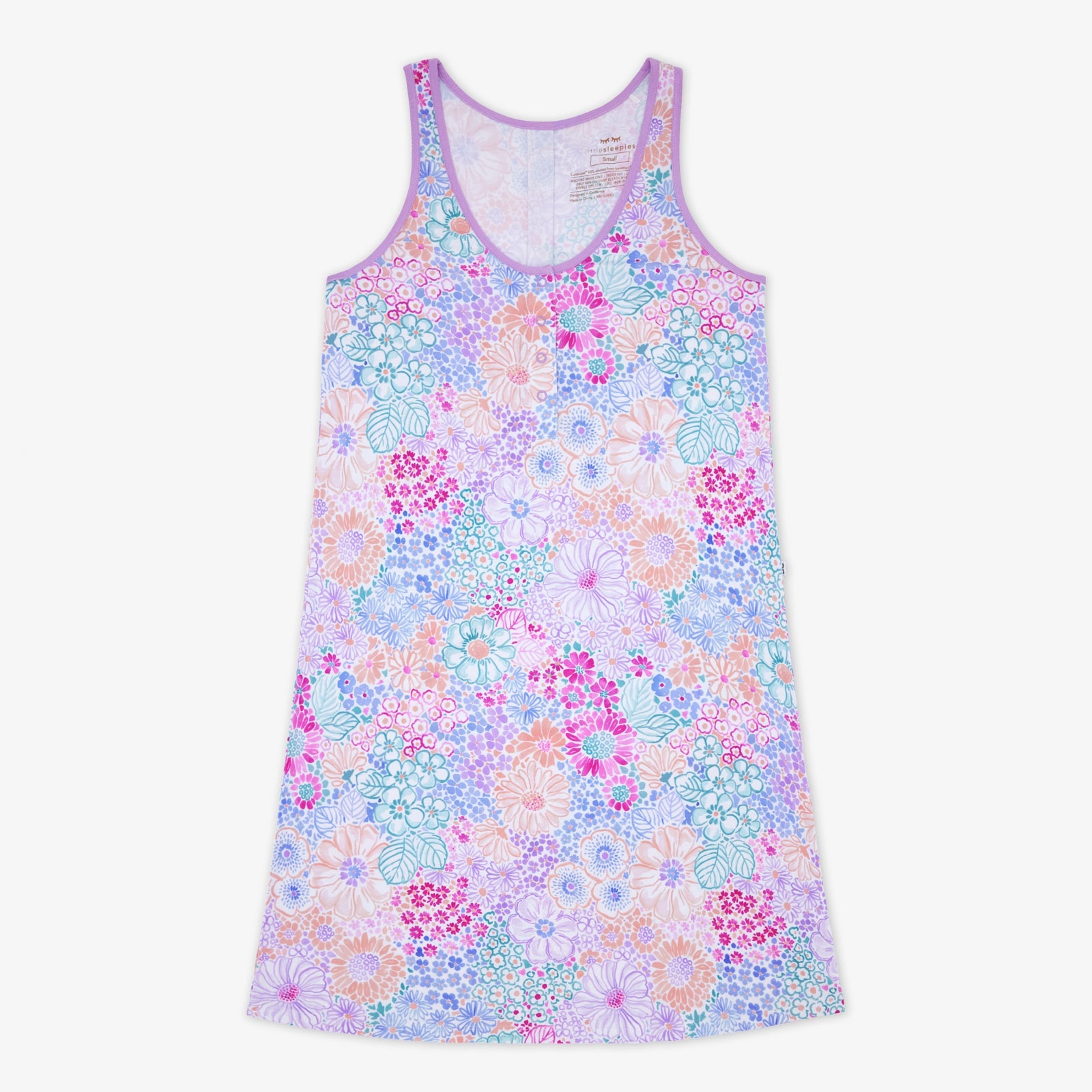 Doodle Blooms Women's Sleeveless Nightgown