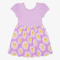 Flower Power Skater Dress