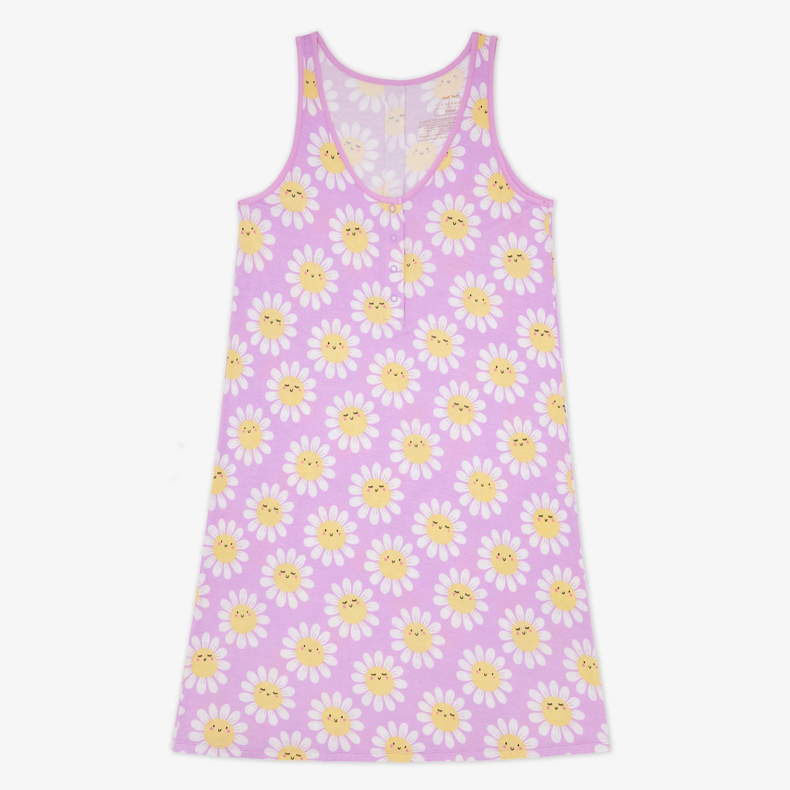 Flower Power Women's Sleeveless Nightgown
