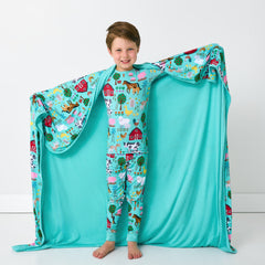 Blue Farm Fam Large Cloud Blanket¨