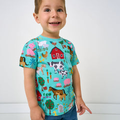 Blue Farm Fam Relaxed Pocket Tee