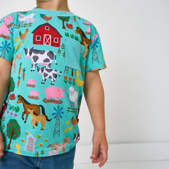 Blue Farm Fam Relaxed Pocket Tee