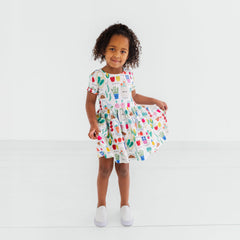 Farmers Market Patch Pocket Dress