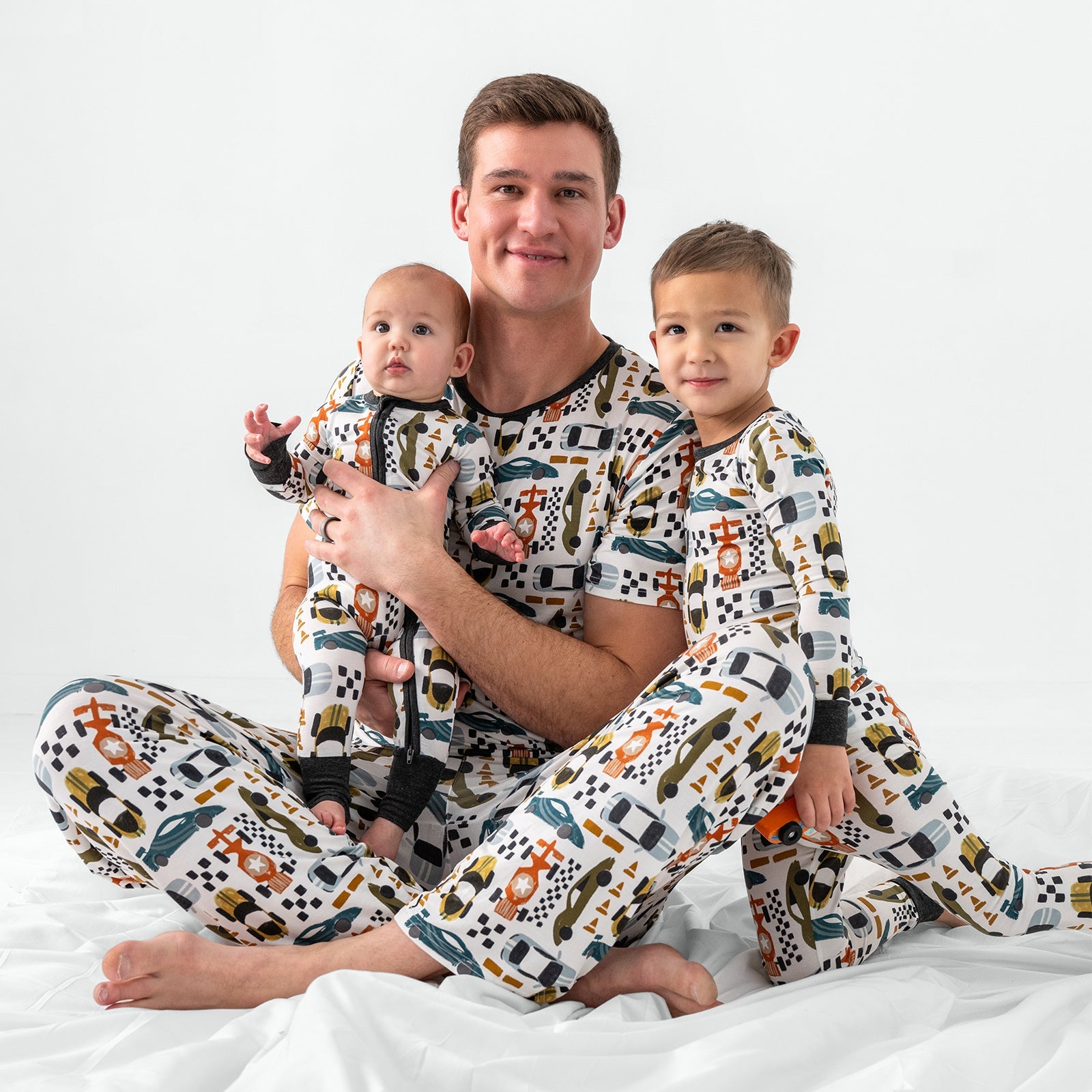 Fast Lane Men's Short Sleeve Pajama Top