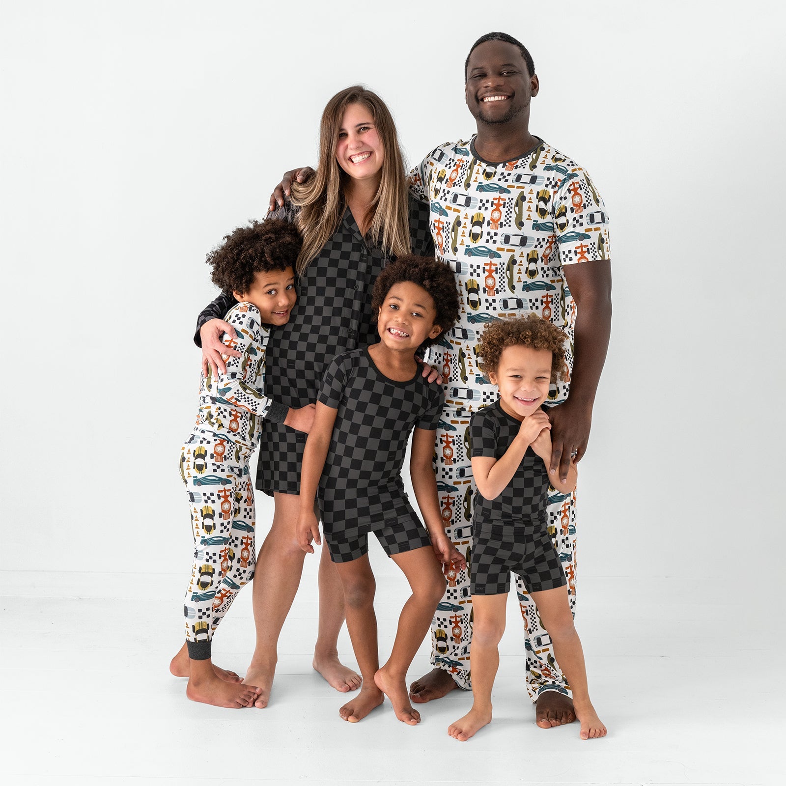 Fast Lane Men's Short Sleeve Pajama Top