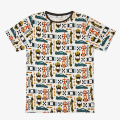 Fast Lane Men's Short Sleeve Pajama Top