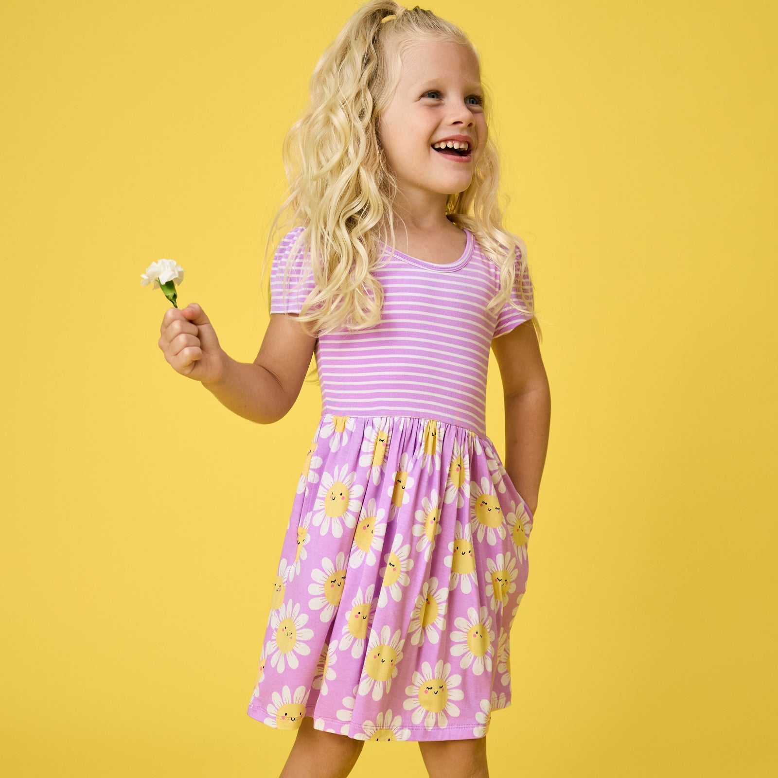 Flower Power Skater Dress