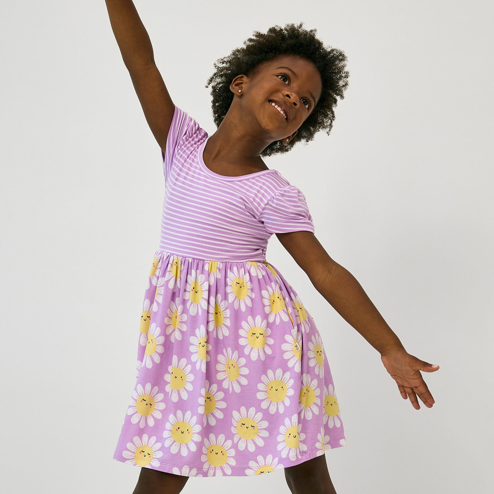 Flower Power Skater Dress
