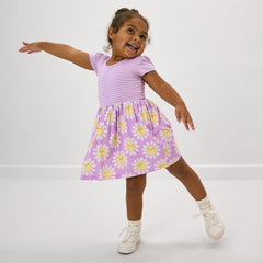 Flower Power Skater Dress