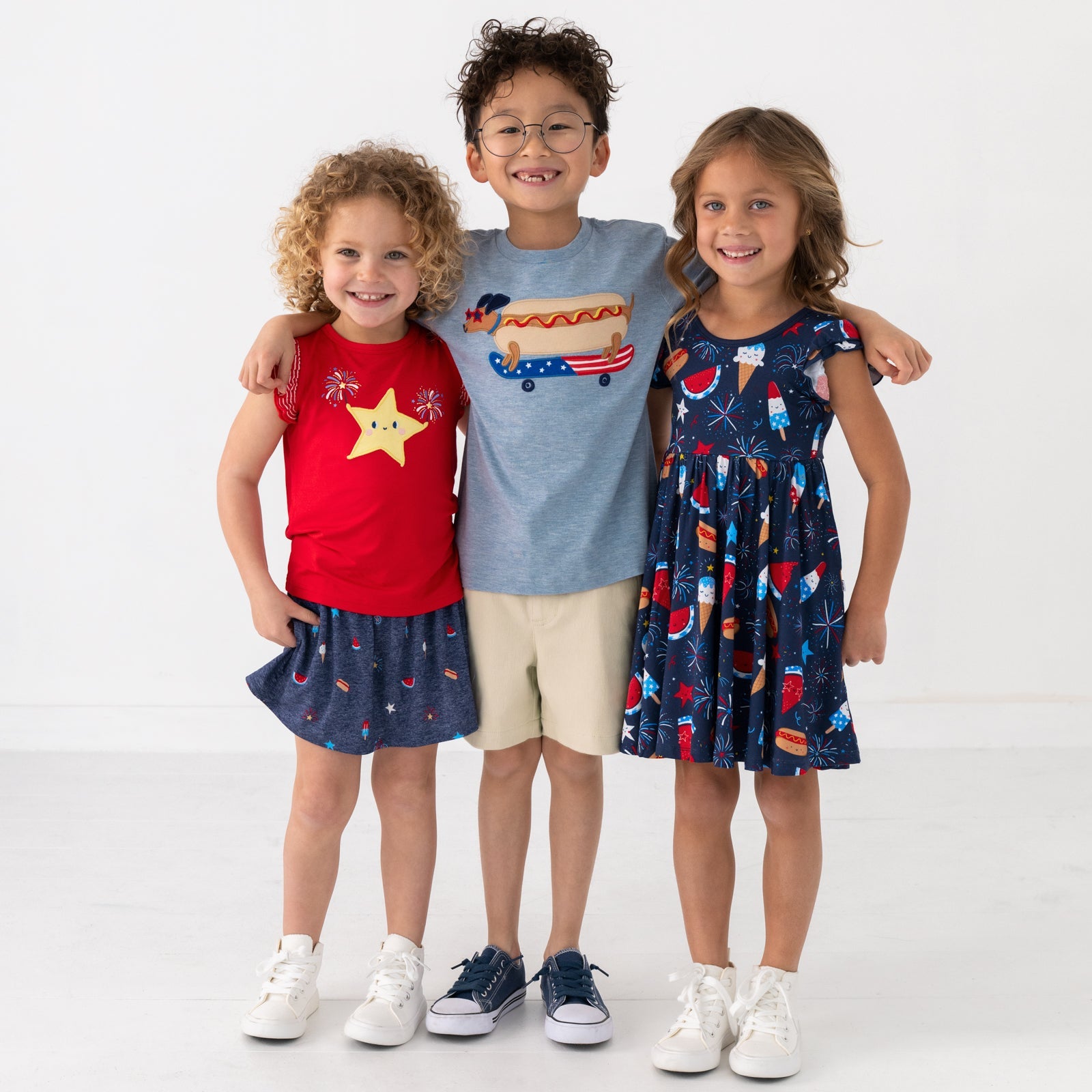 Snacks & Sparkles Flutter Twirl Dress