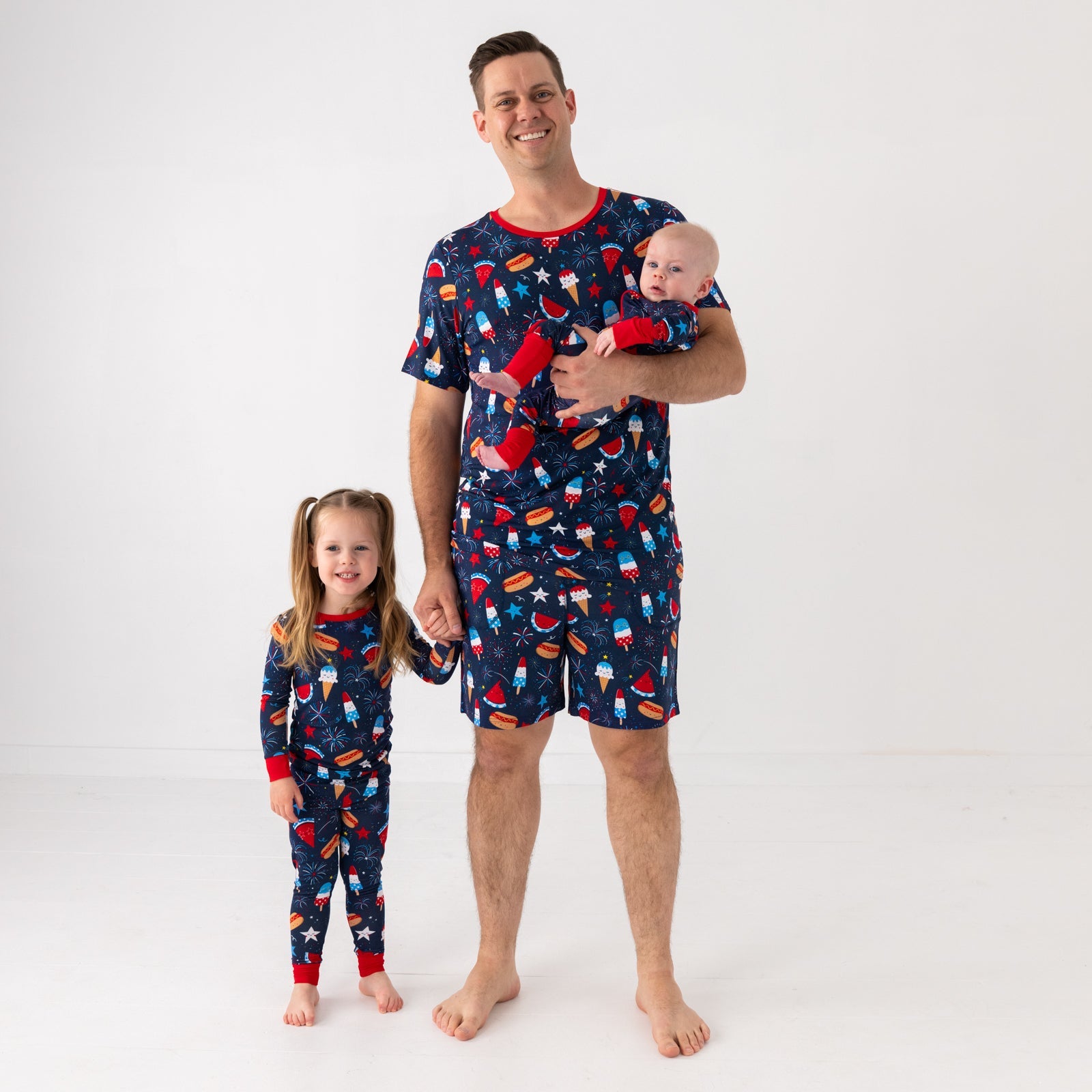 Snacks & Sparkles Men's Short Sleeve Pajama Top
