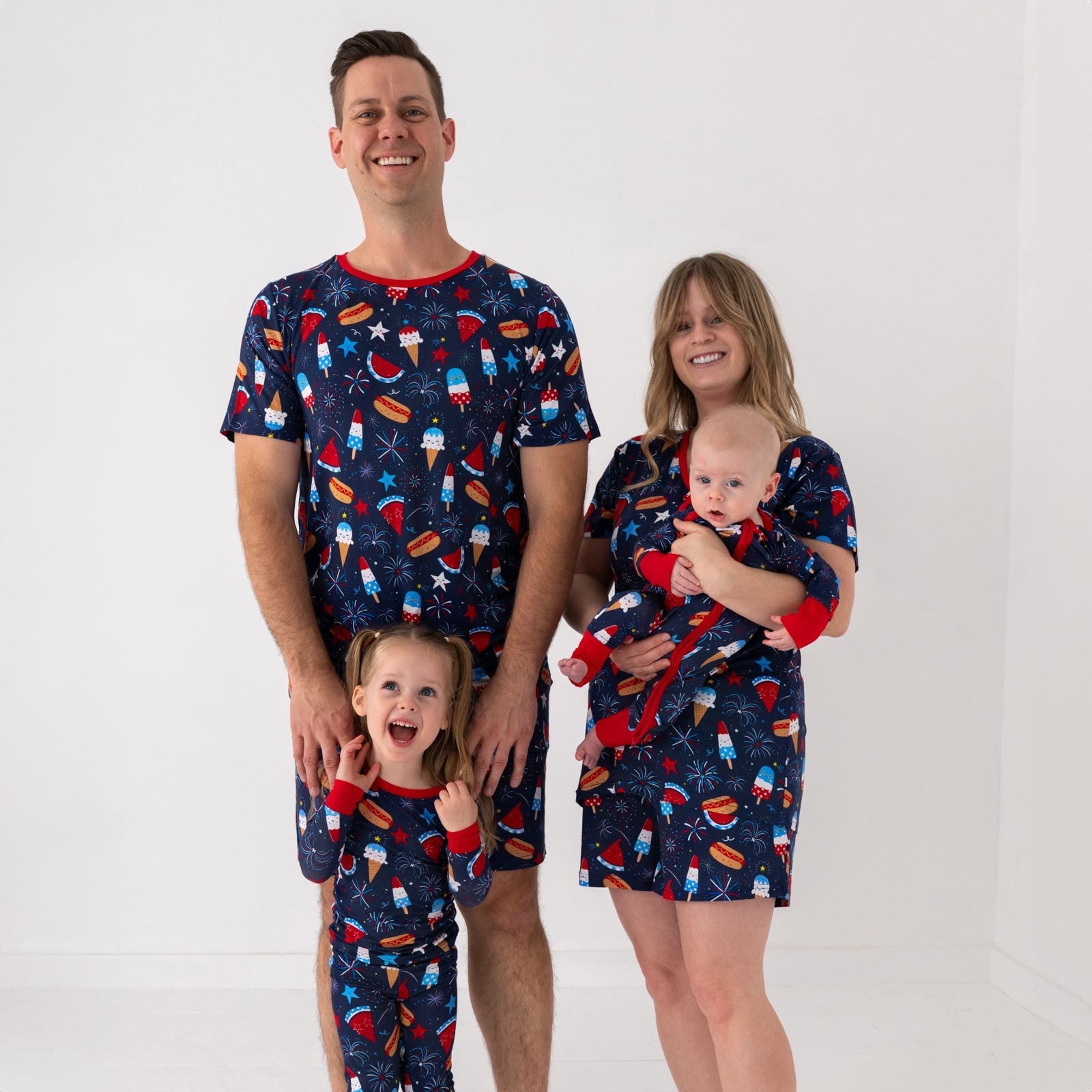 Snacks & Sparkles Men's Short Sleeve Pajama Top
