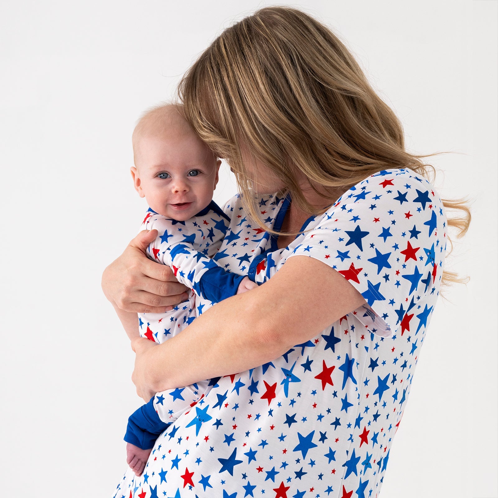 Bright Stars Women's Short Sleeve Pajama Top