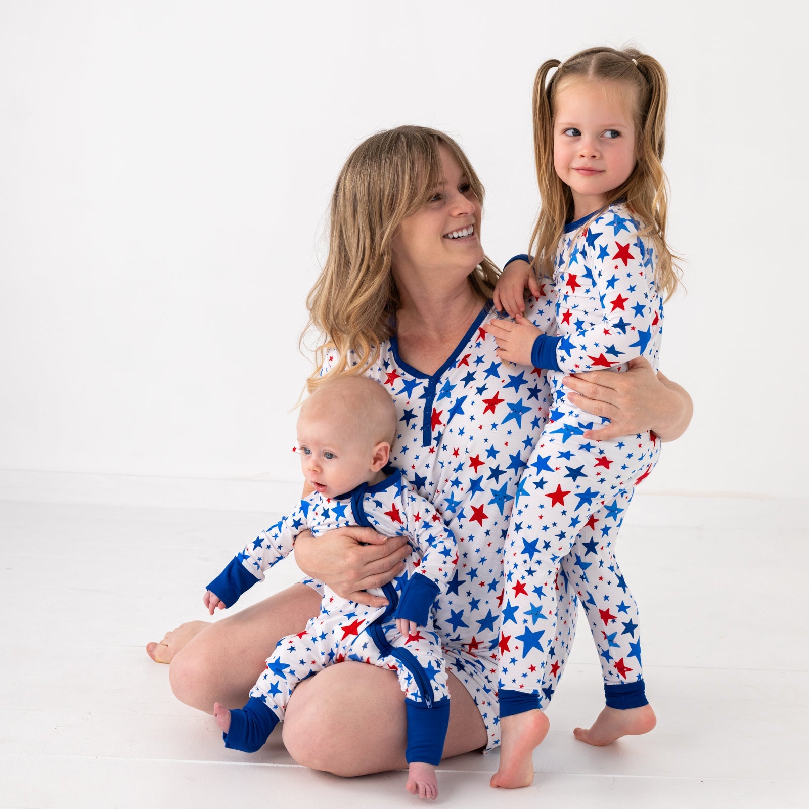 Bright Stars Women's Short Sleeve Pajama Top