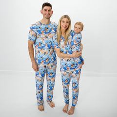 Bluey Blue Sleepytime Men's Pajama Pants