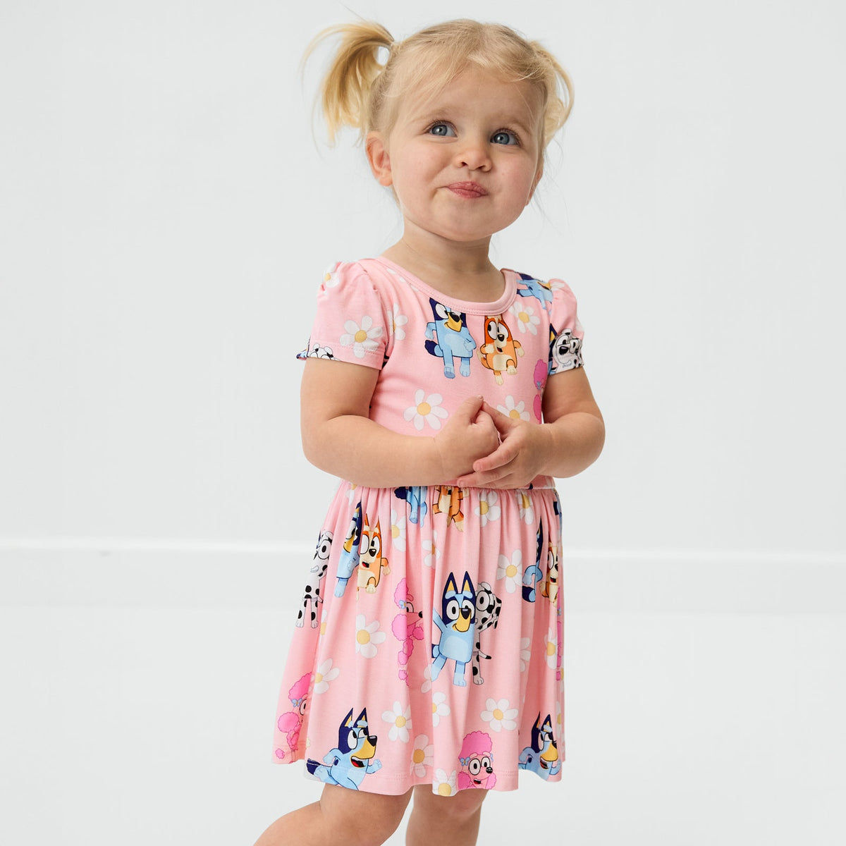 Bluey Garden Games Skater Dress with Bodysuit